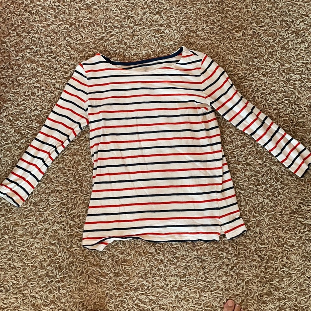 STRIPPED OLD NAVY QUARTER SLEEVE TOP